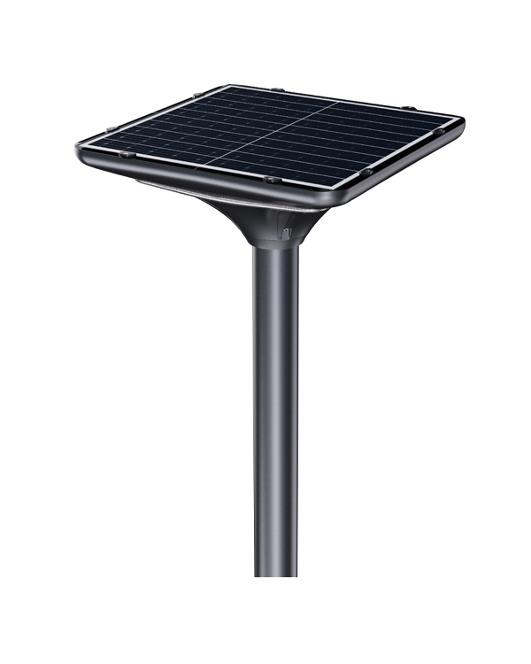 40W Square Box Ring-LED Solar Garden Light (Standard)