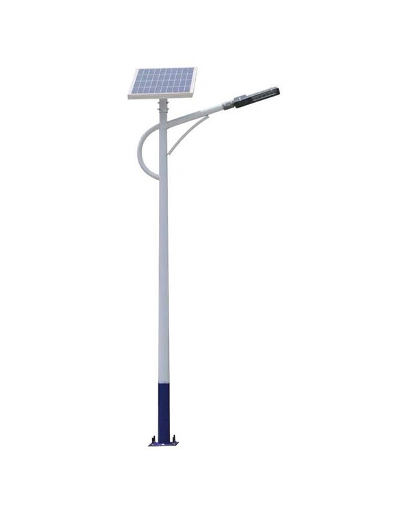 Square Single Arm Street Light Pole