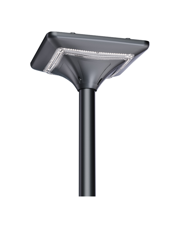40W Square Box Side-Emitting Solar Garden Light