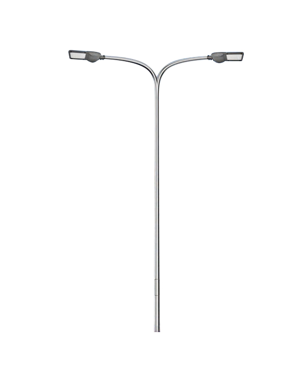 LCDG-P Double Curved Arm Light Pole