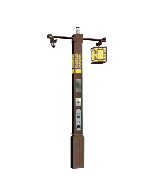 ZHLU-05 Commercial Ancient Street Smart Light Pole