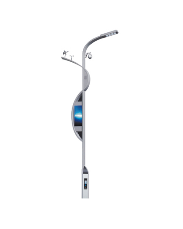 ZHLU-15 Wave Design Smart Light Pole