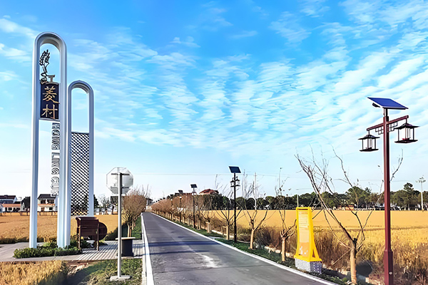Beautiful Countryside Lighting Project, Hongling Village, Xitang Town, Jiaxing City