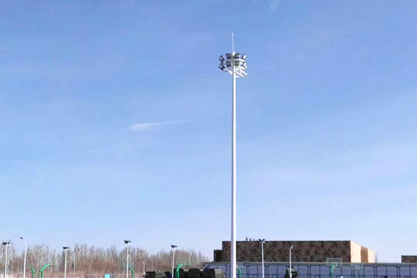 High Mast Lighting Project of Jiuquan Stadium