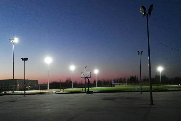 High Mast Lighting Project of Jiuquan Stadium