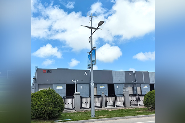 Wind-Solar Hybrid Street Lamp Project, Sheyang Port, Yancheng City