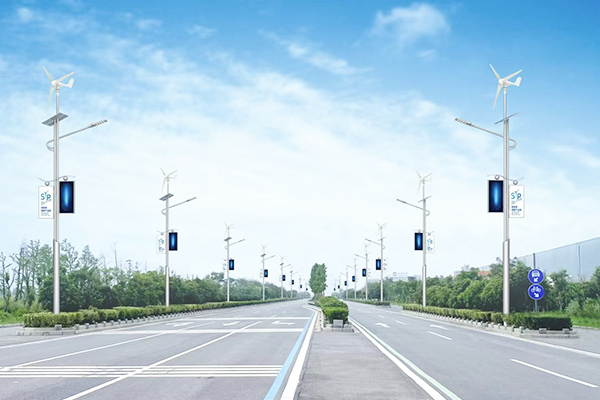 Wind-Solar Hybrid Street Lamp Project, Sheyang Port, Yancheng City