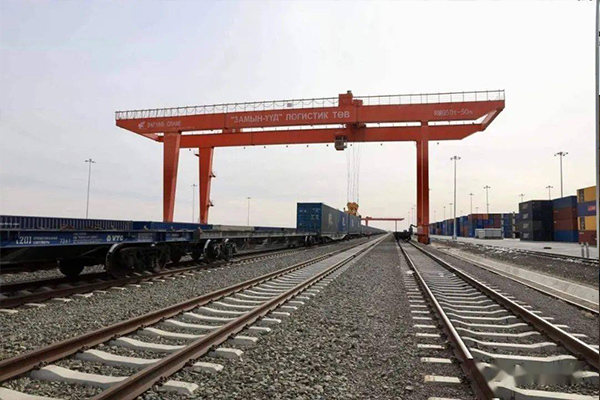 High-pole lamp street lighting project for the Zaman Uud Logistics Park in Mongolia