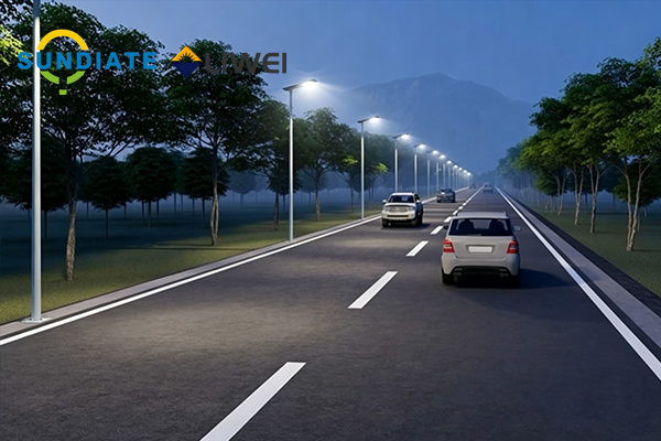 Integrated Solar Street Light